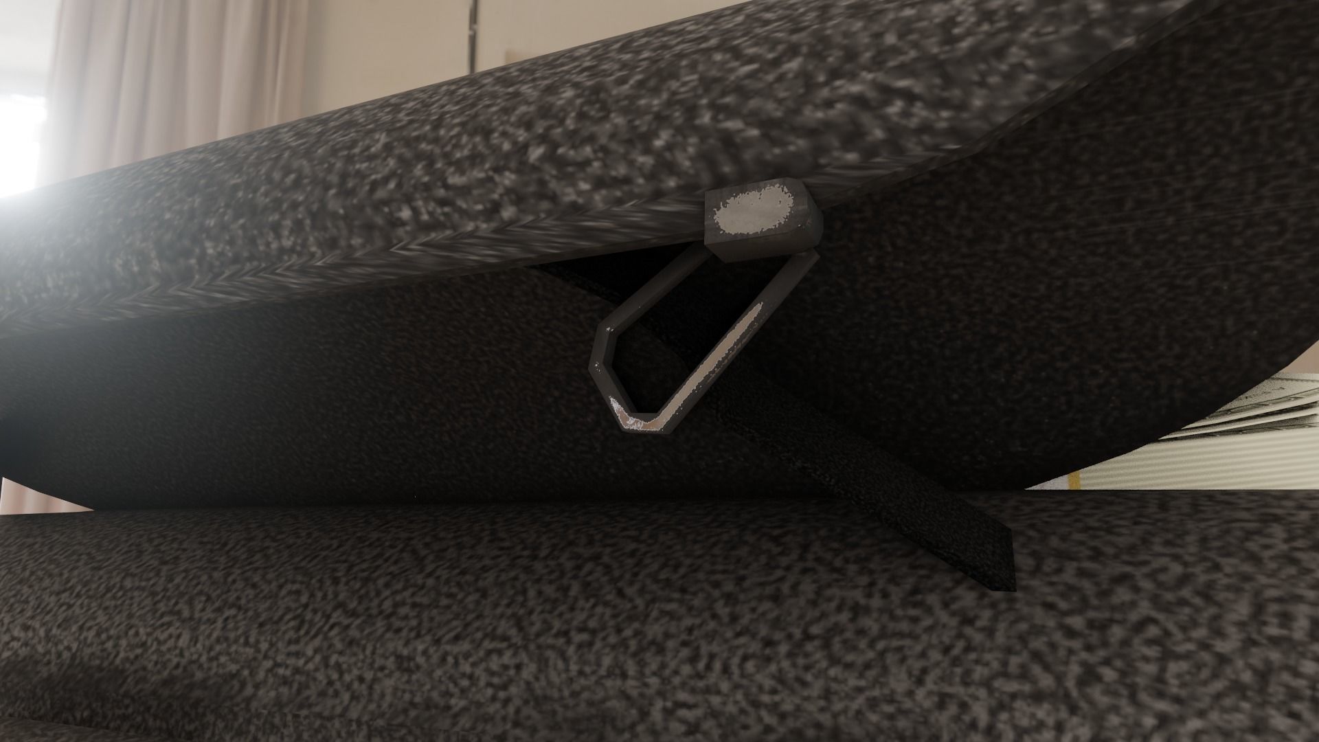 bank robbery dollar Money sport handbag Low-poly 3D model_2