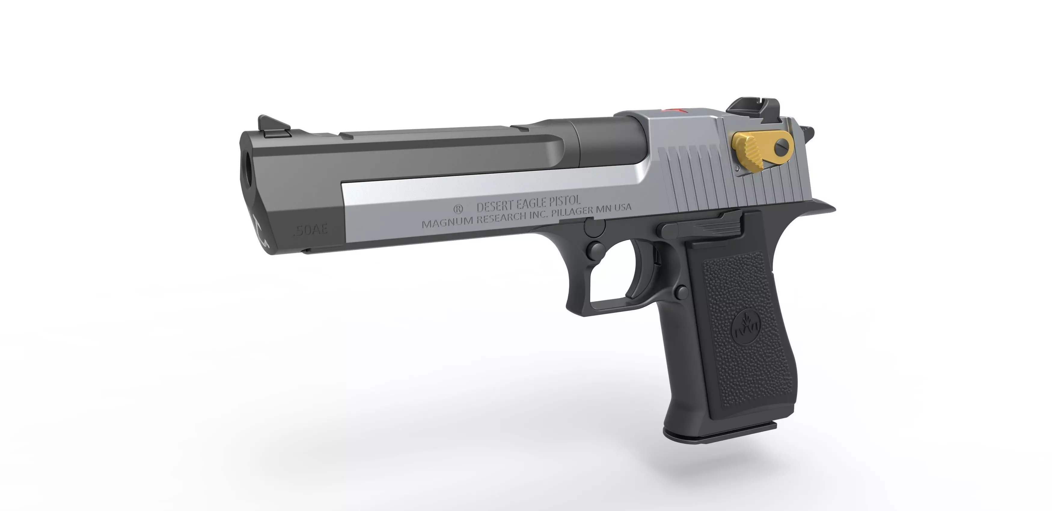 Ivan Checkov pistol 3D model
