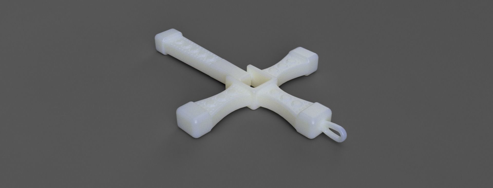 Dominic Toretto Cross from the Fast and Furious movies 3D print model_3
