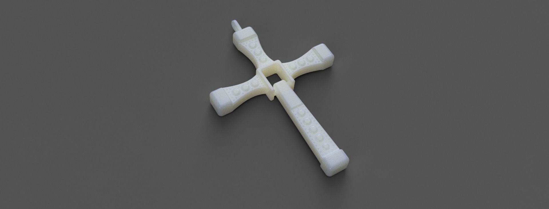 Dominic Toretto Cross from the Fast and Furious movies 3D print model_2