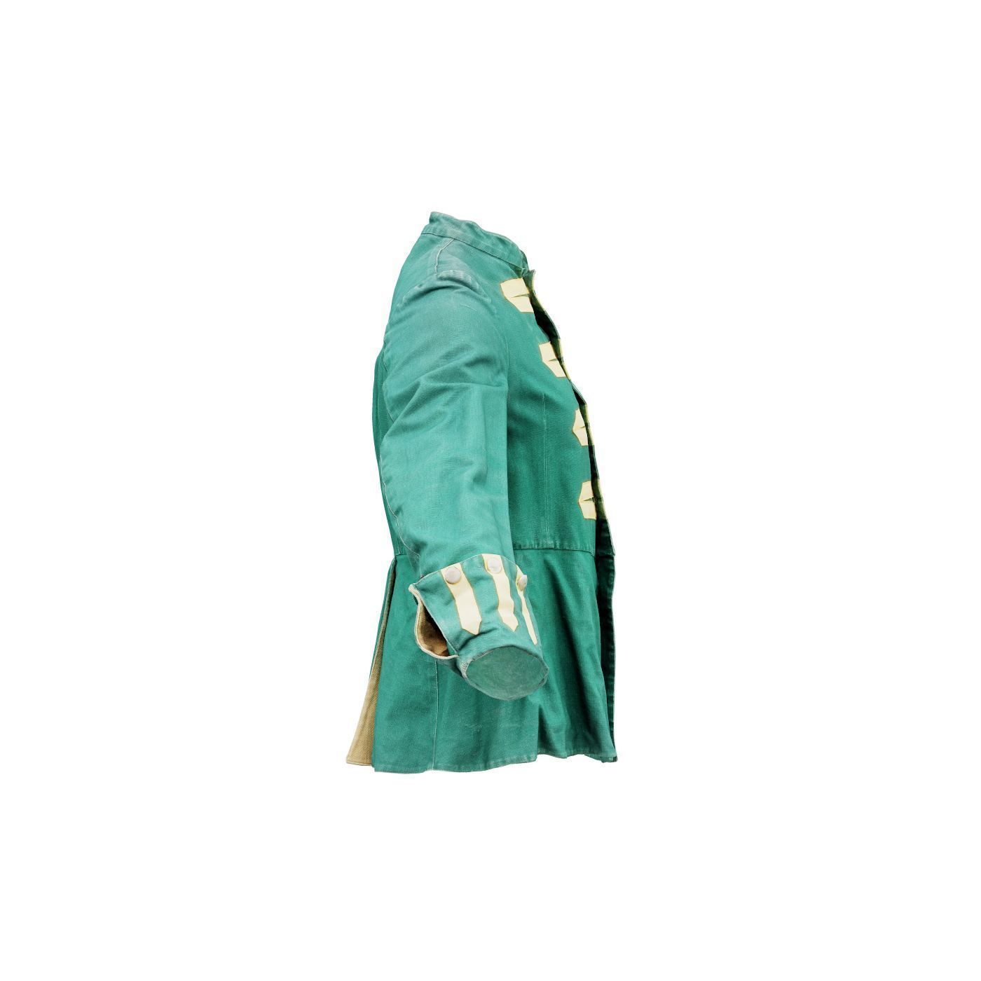 Arrow Jacket Closed Low-poly 3D model_5
