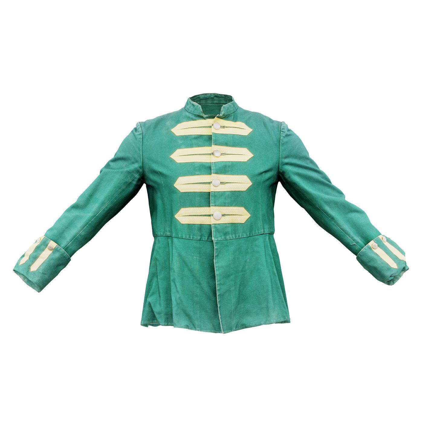Arrow Jacket Closed Low-poly 3D model_2