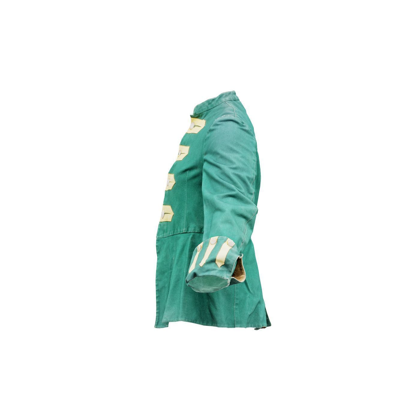 Arrow Jacket Closed Low-poly 3D model_11