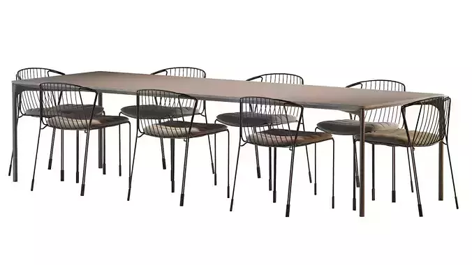 Plano table and Tidal chair