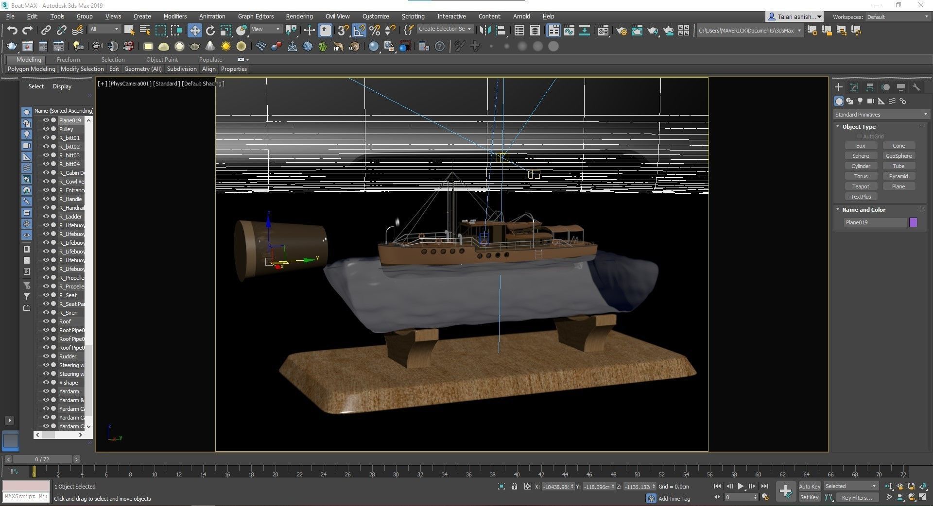 Ship in the Jar 3D model_4