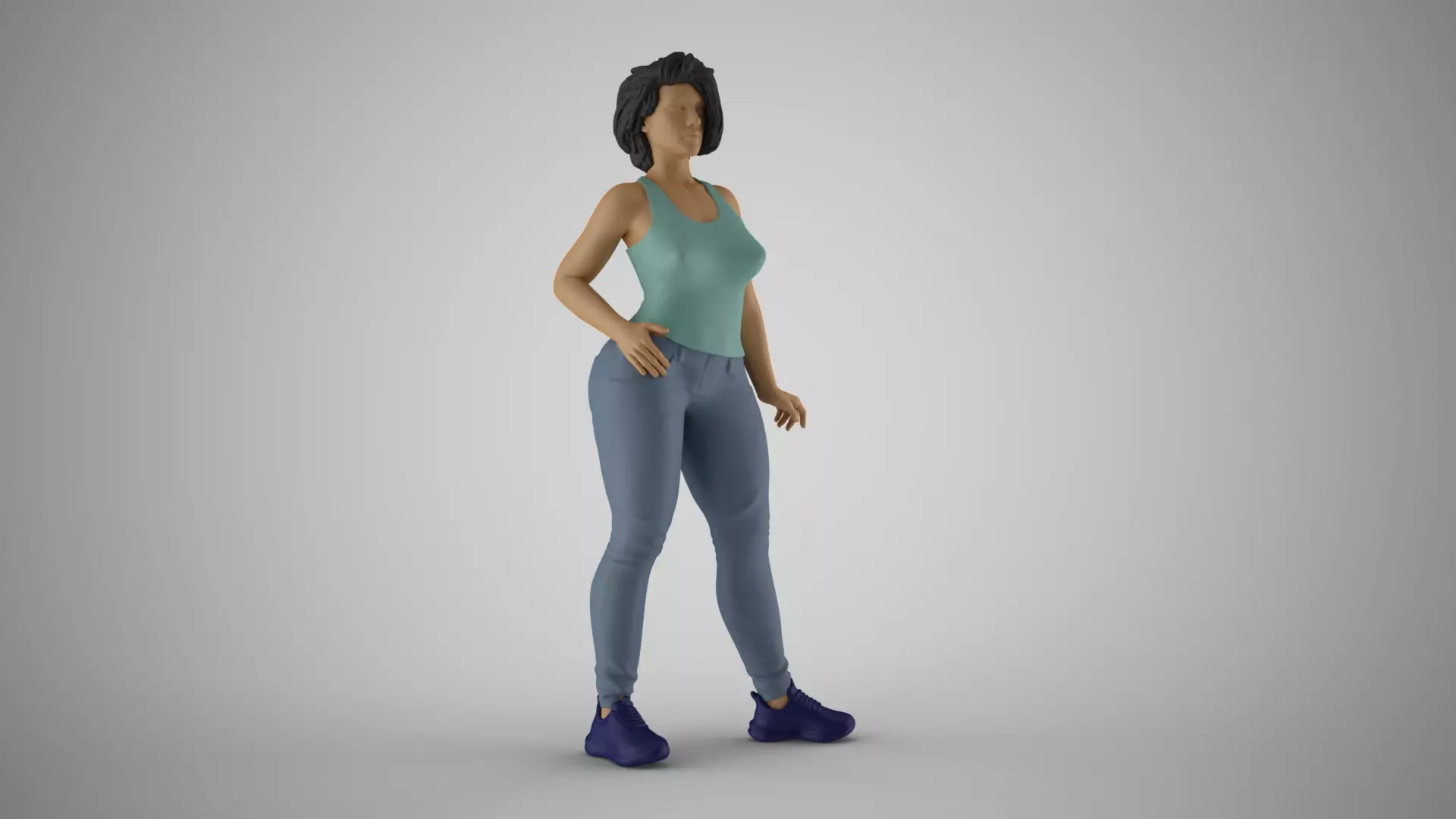 Girl Representative 3D print model
