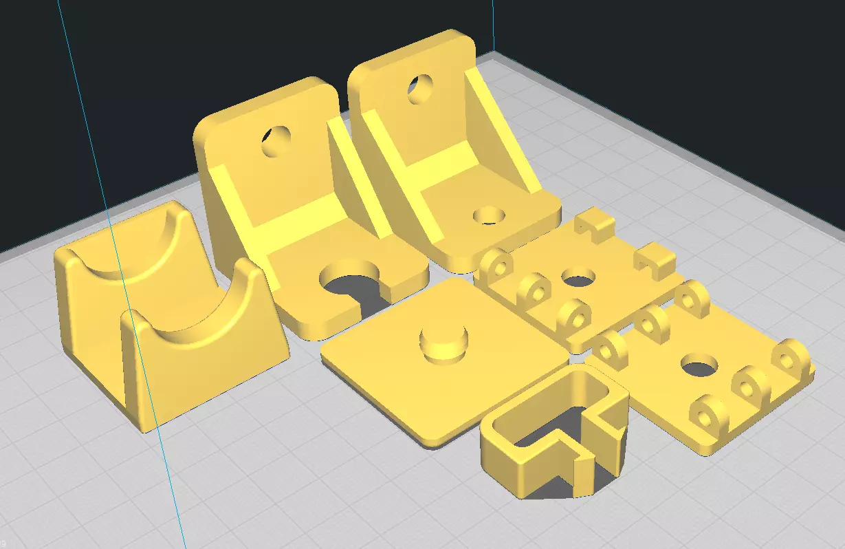 40x40mm aluminum profile stuff 3D print model_0