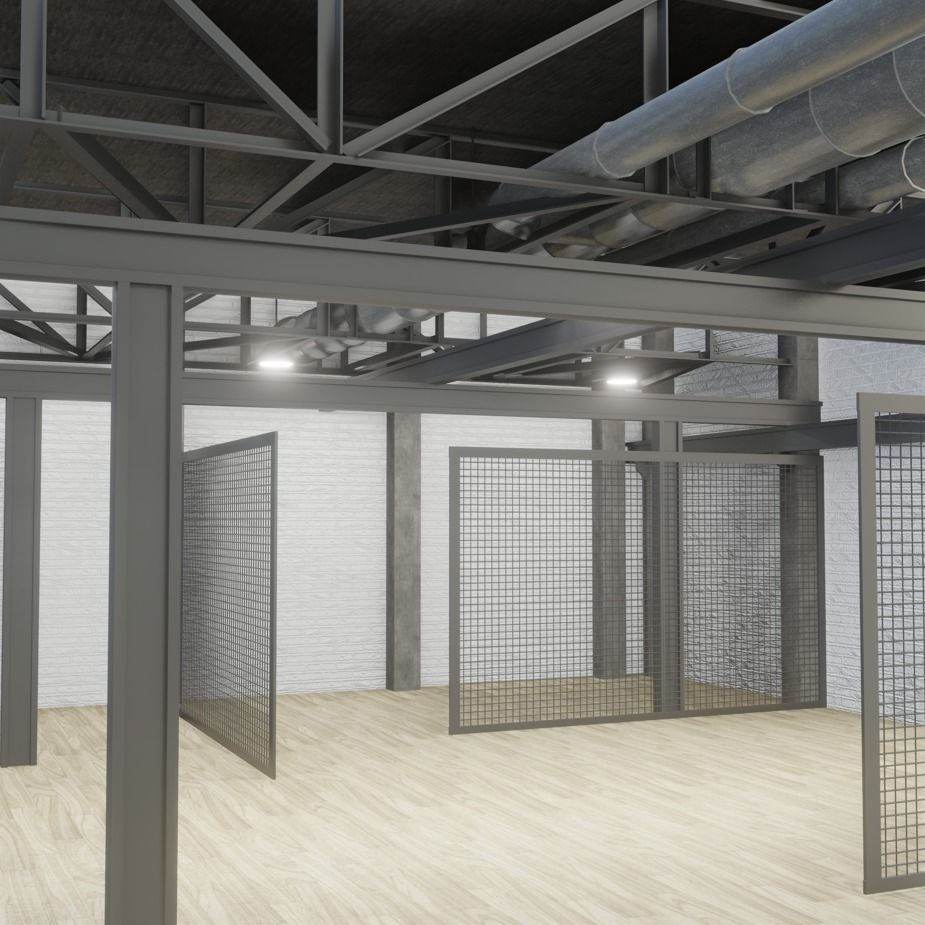 Loft Interior  3D model_5