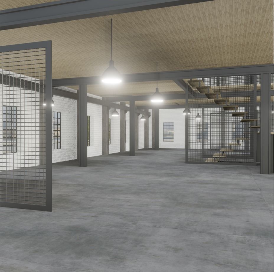 Loft Interior  3D model_7