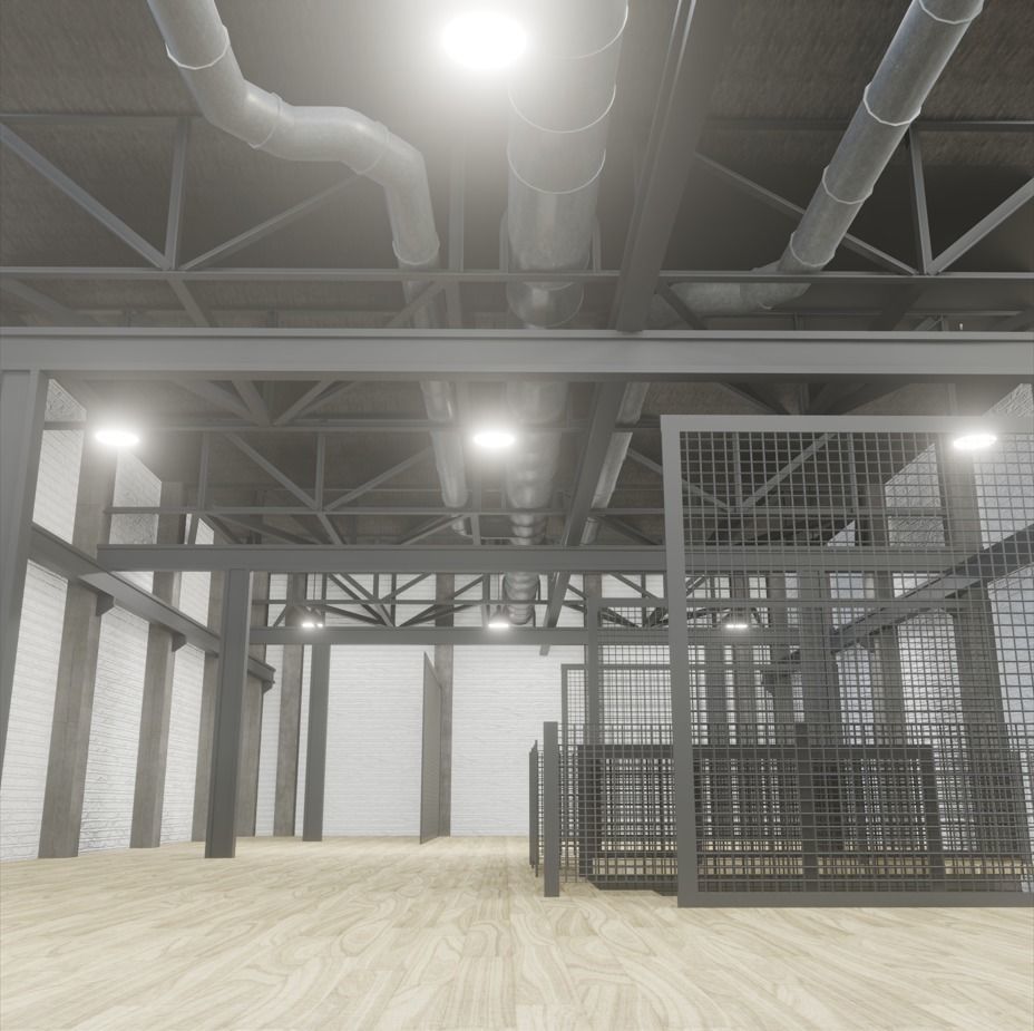 Loft Interior  3D model_9