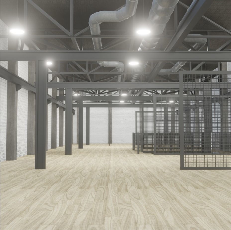 Loft Interior  3D model_4