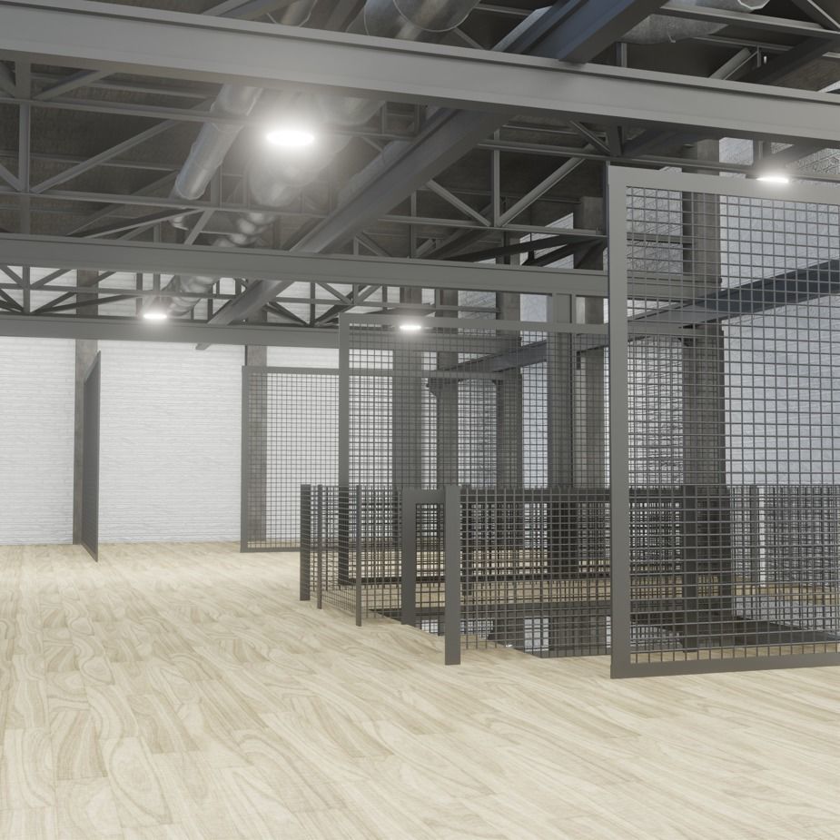 Loft Interior  3D model_8