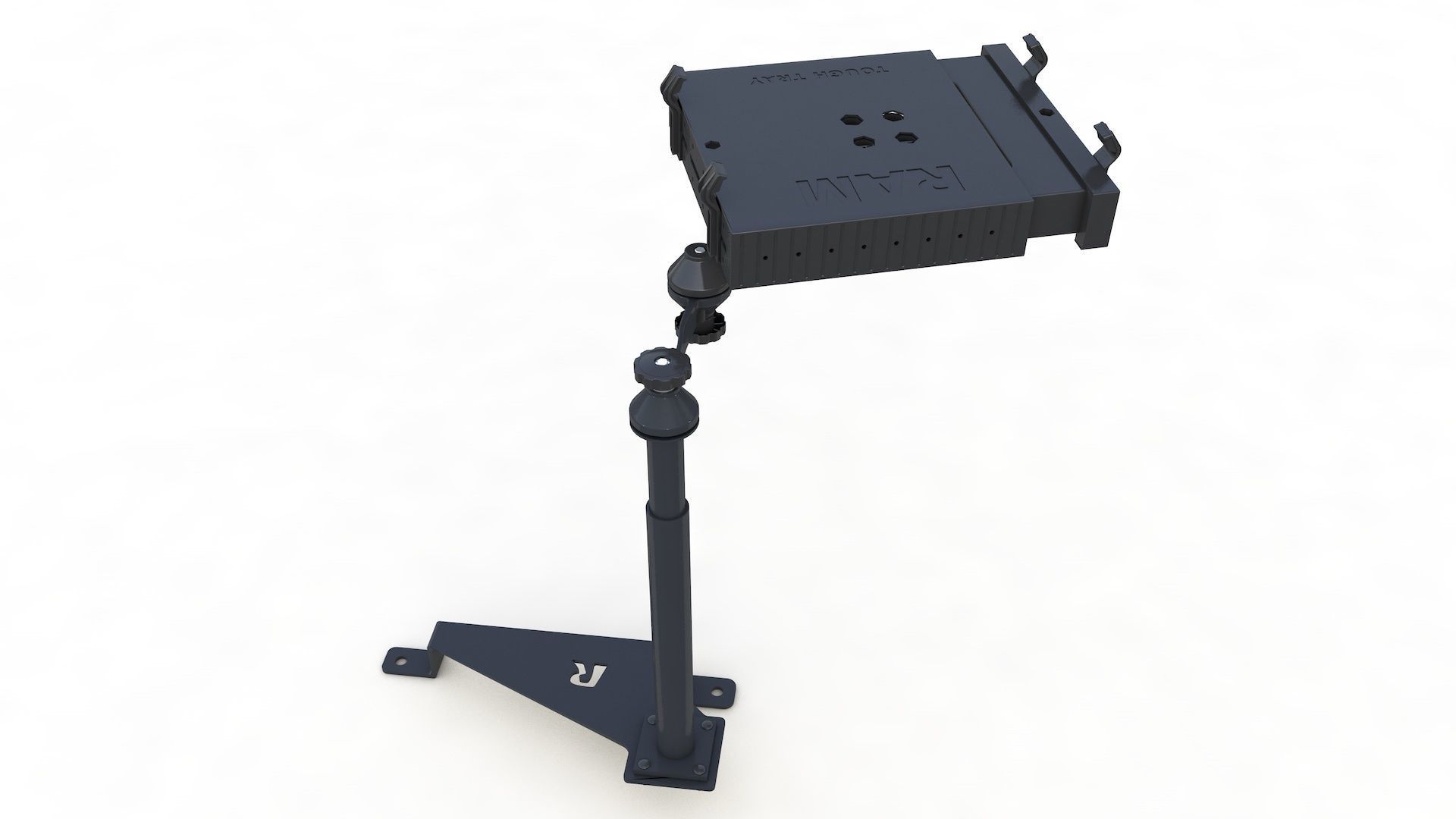 Laptop Holder Vehicle Base 3D model_27