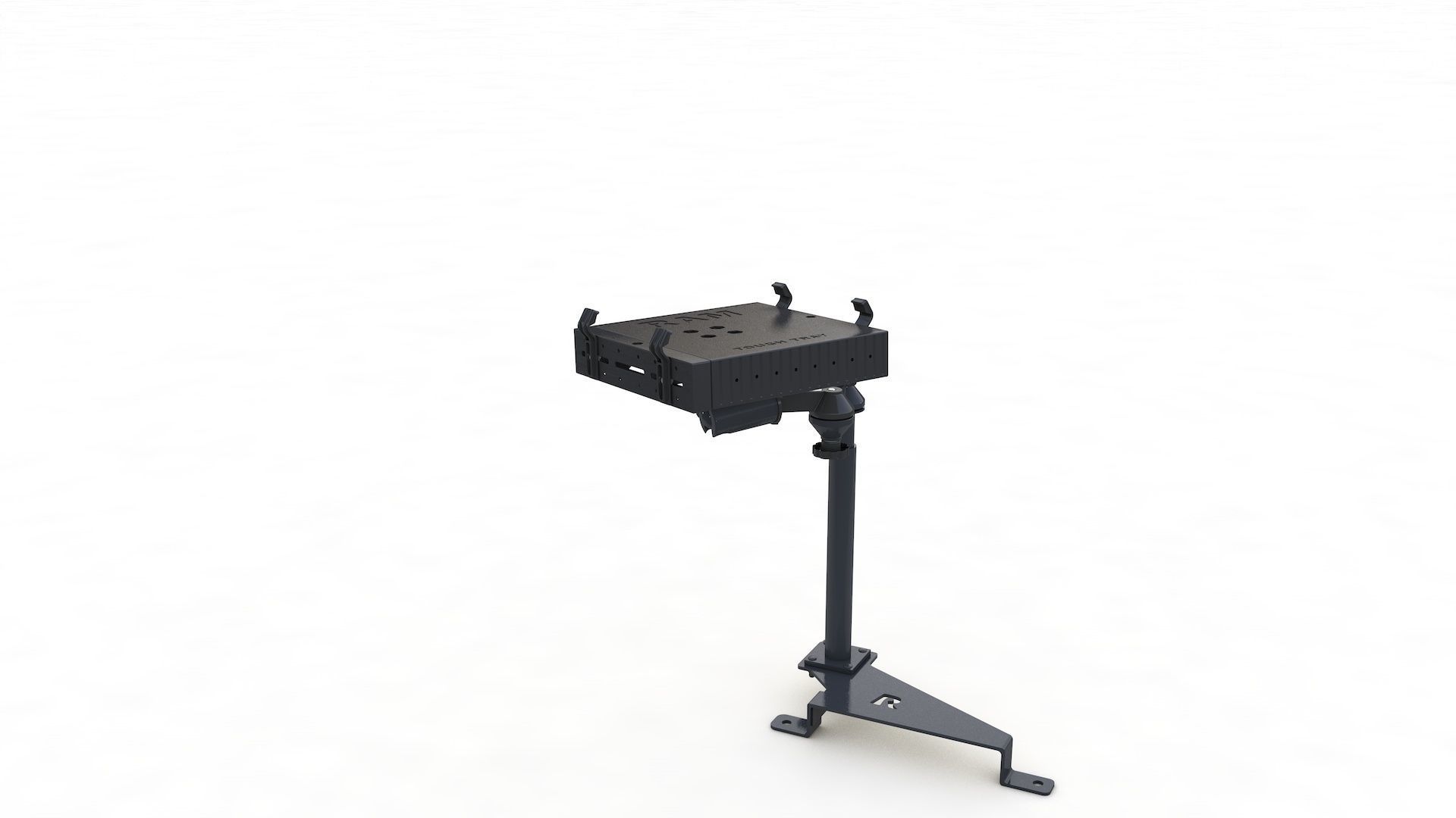 Laptop Holder Vehicle Base 3D model_17