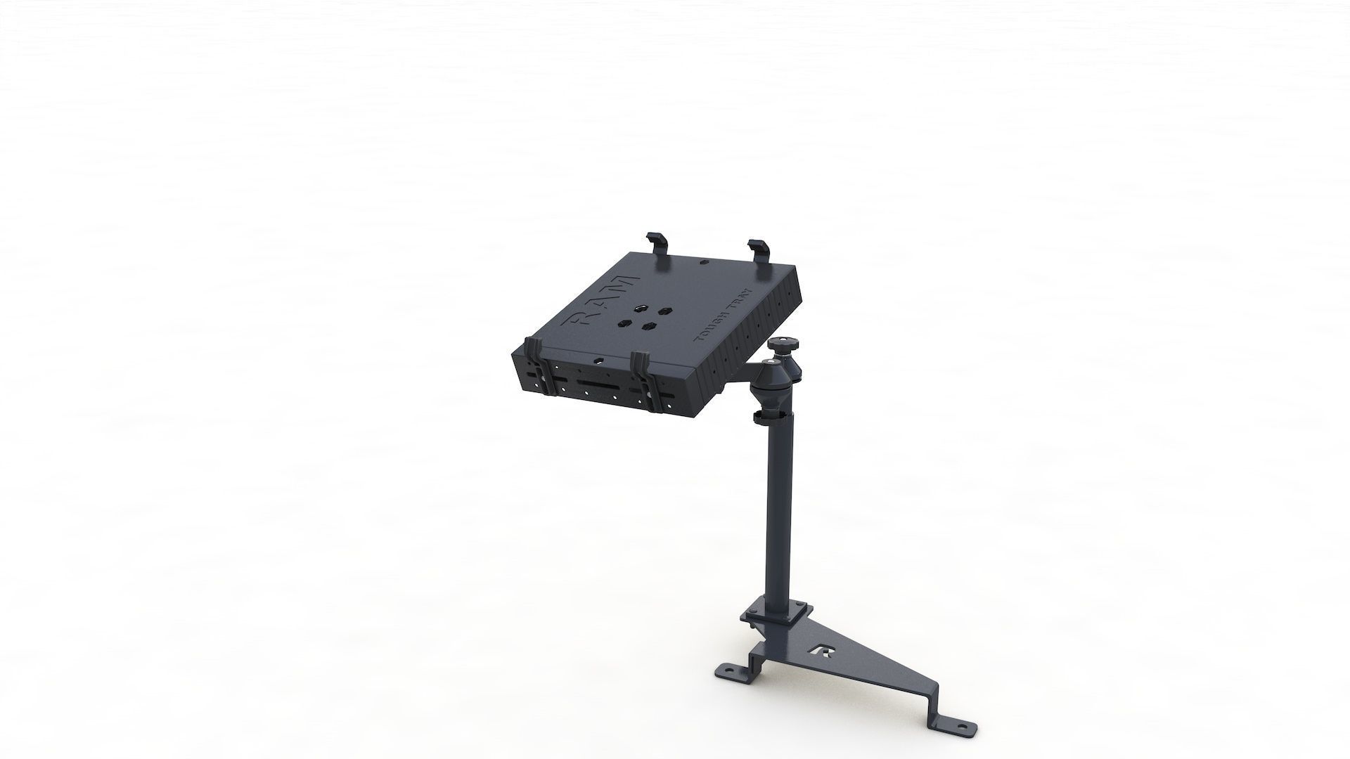 Laptop Holder Vehicle Base 3D model_15