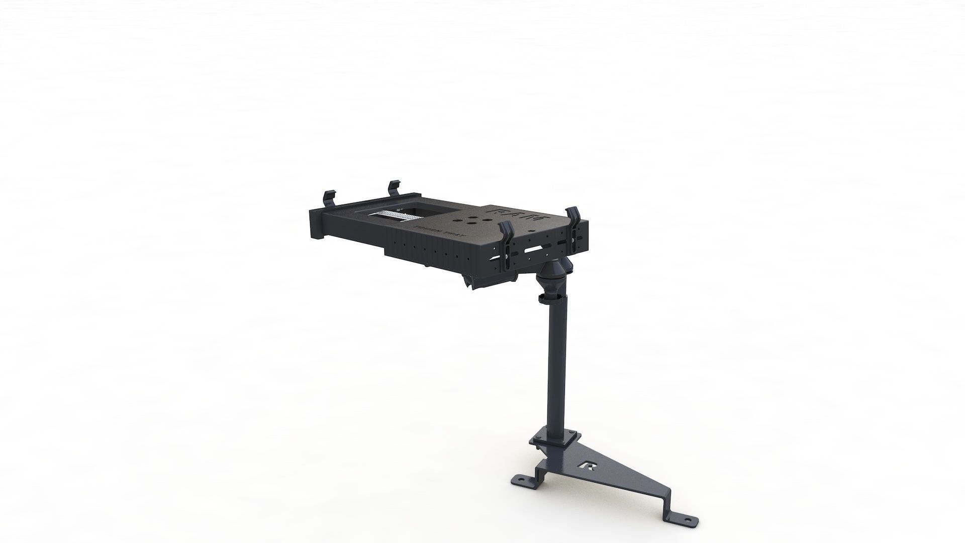 Laptop Holder Vehicle Base 3D model_19