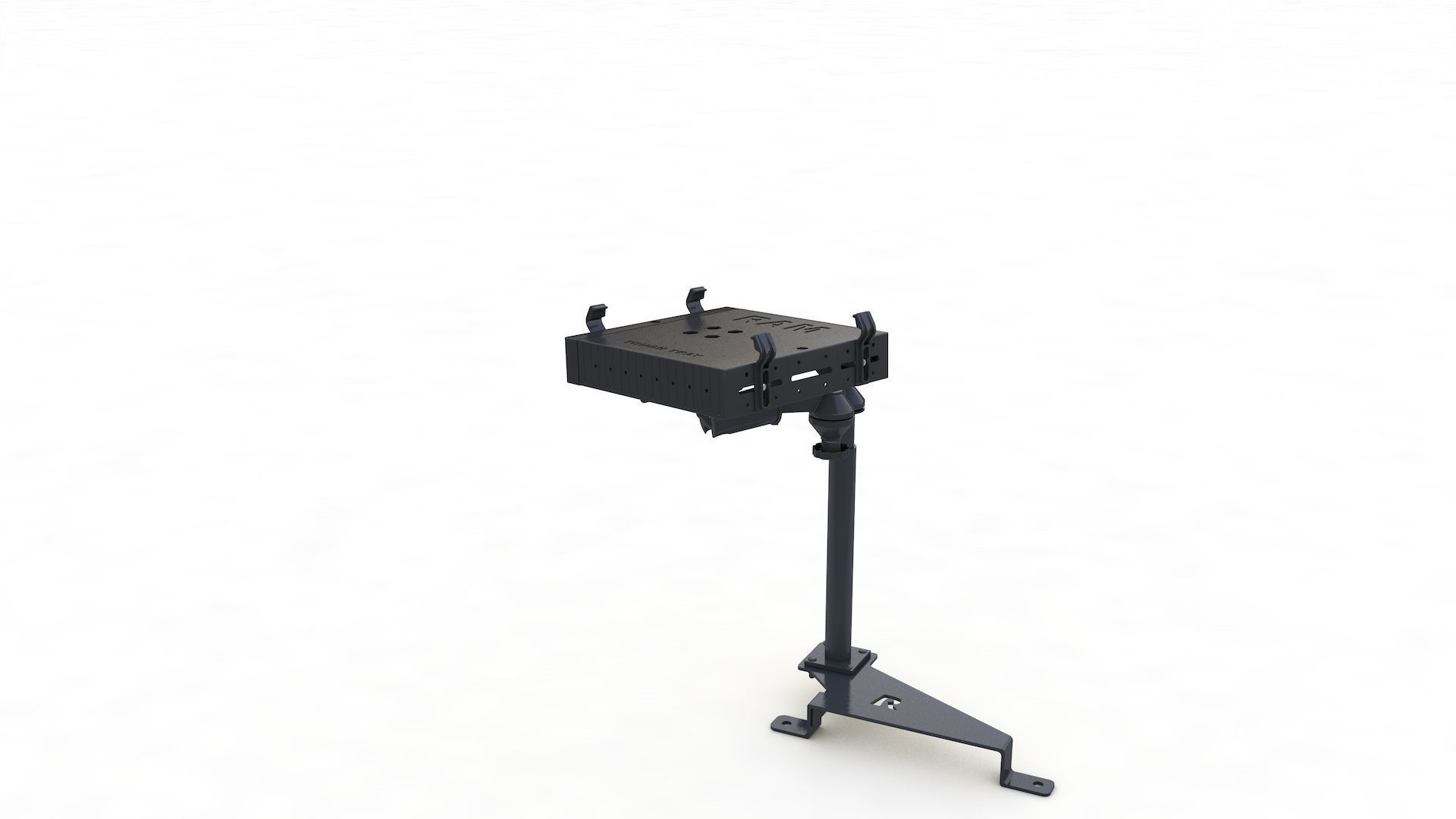 Laptop Holder Vehicle Base 3D model_18