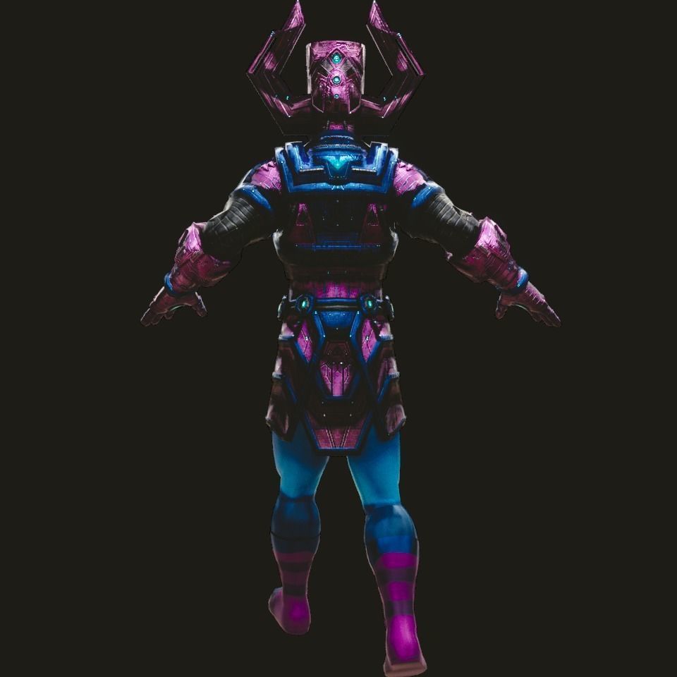 Galactus super villan 3D model_10