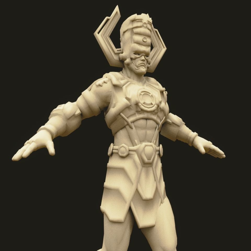 Galactus super villan 3D model_9