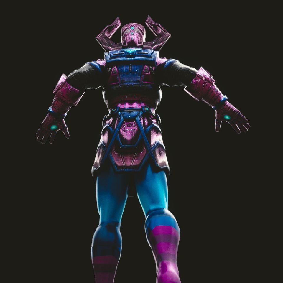 Galactus super villan 3D model_6
