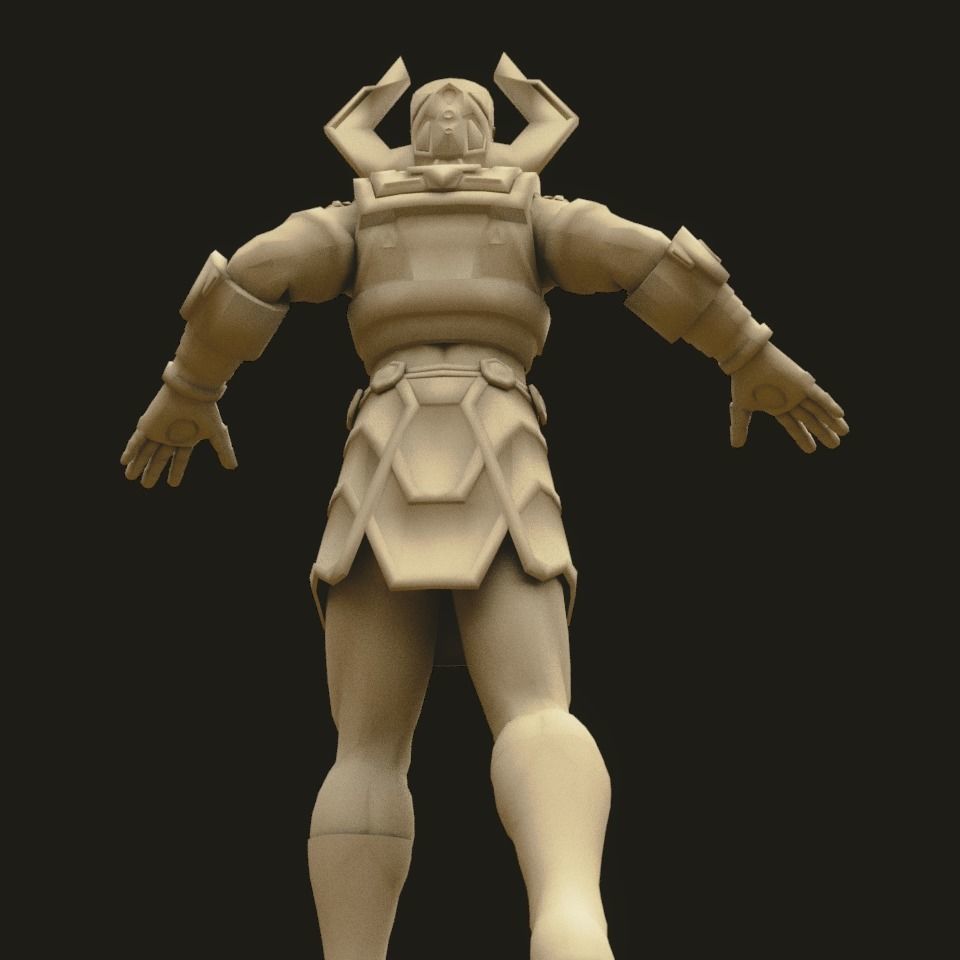 Galactus super villan 3D model_7