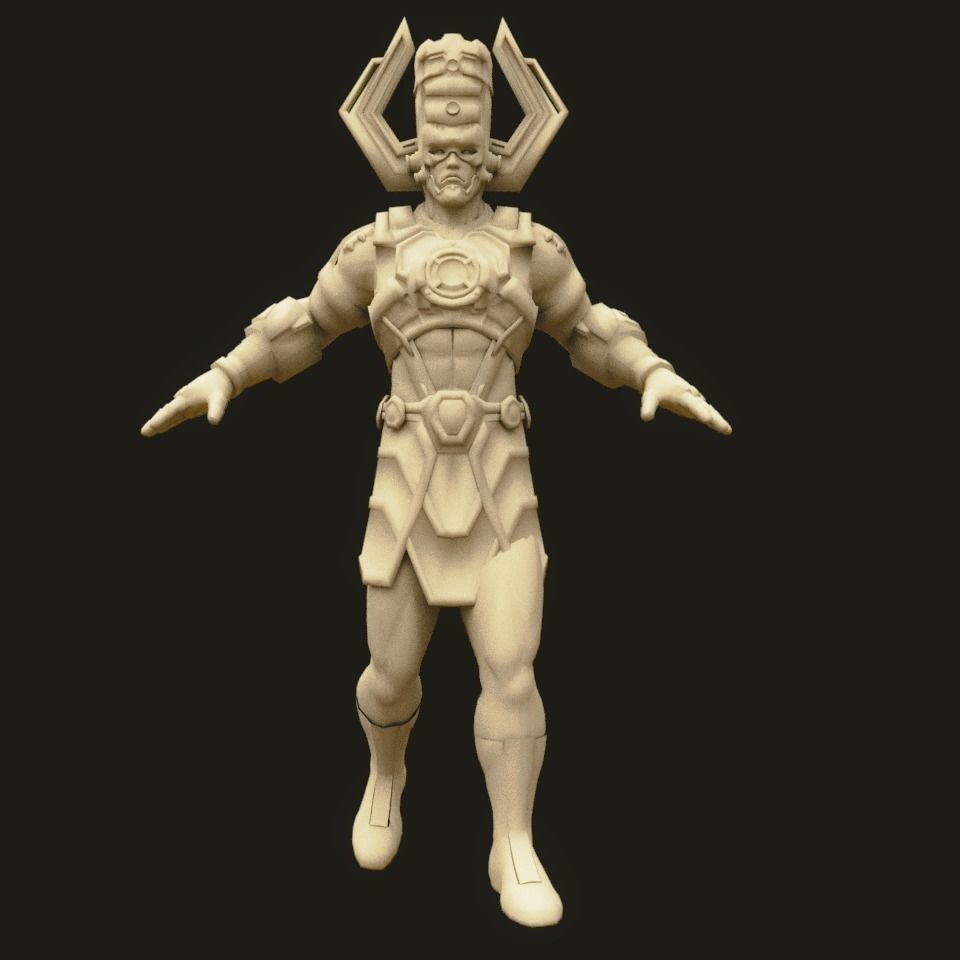 Galactus super villan 3D model_5
