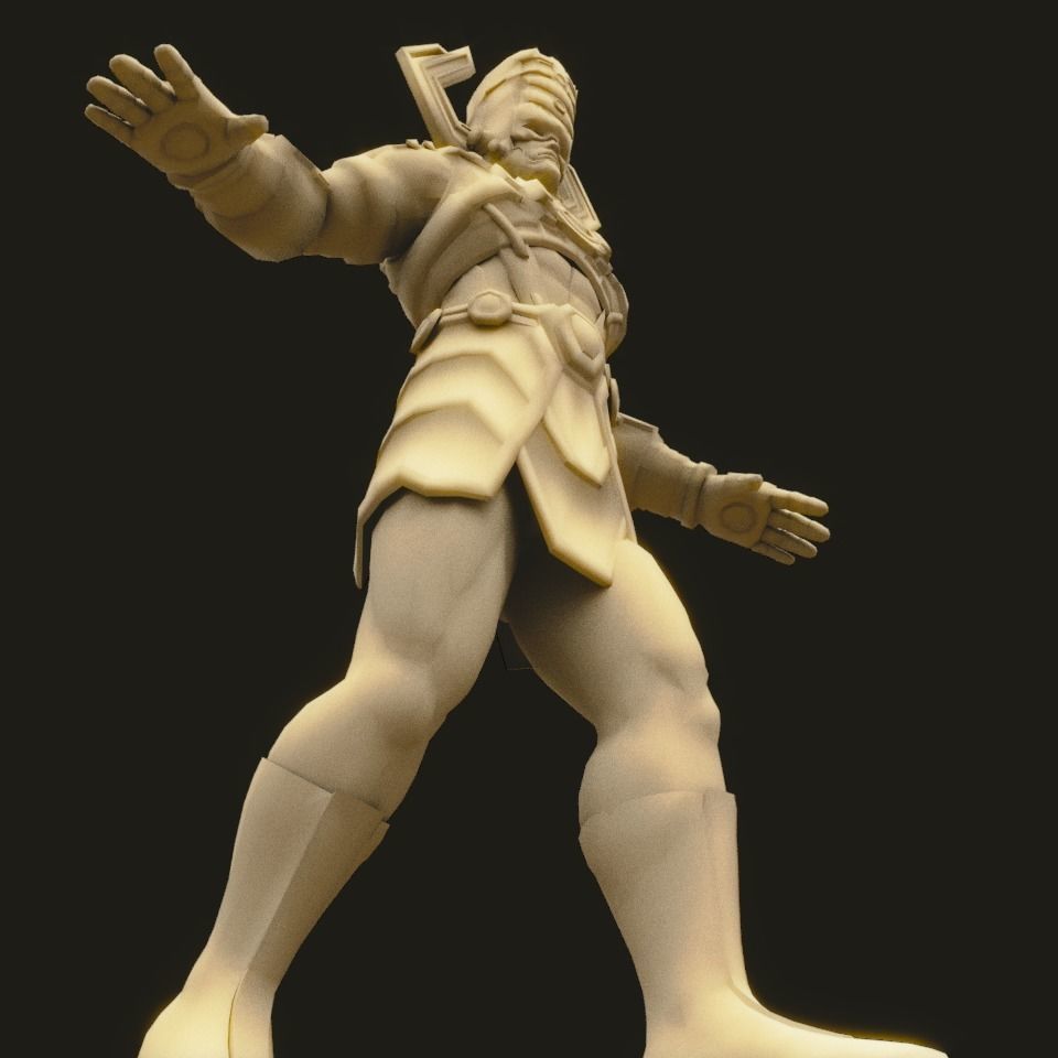 Galactus super villan 3D model_1