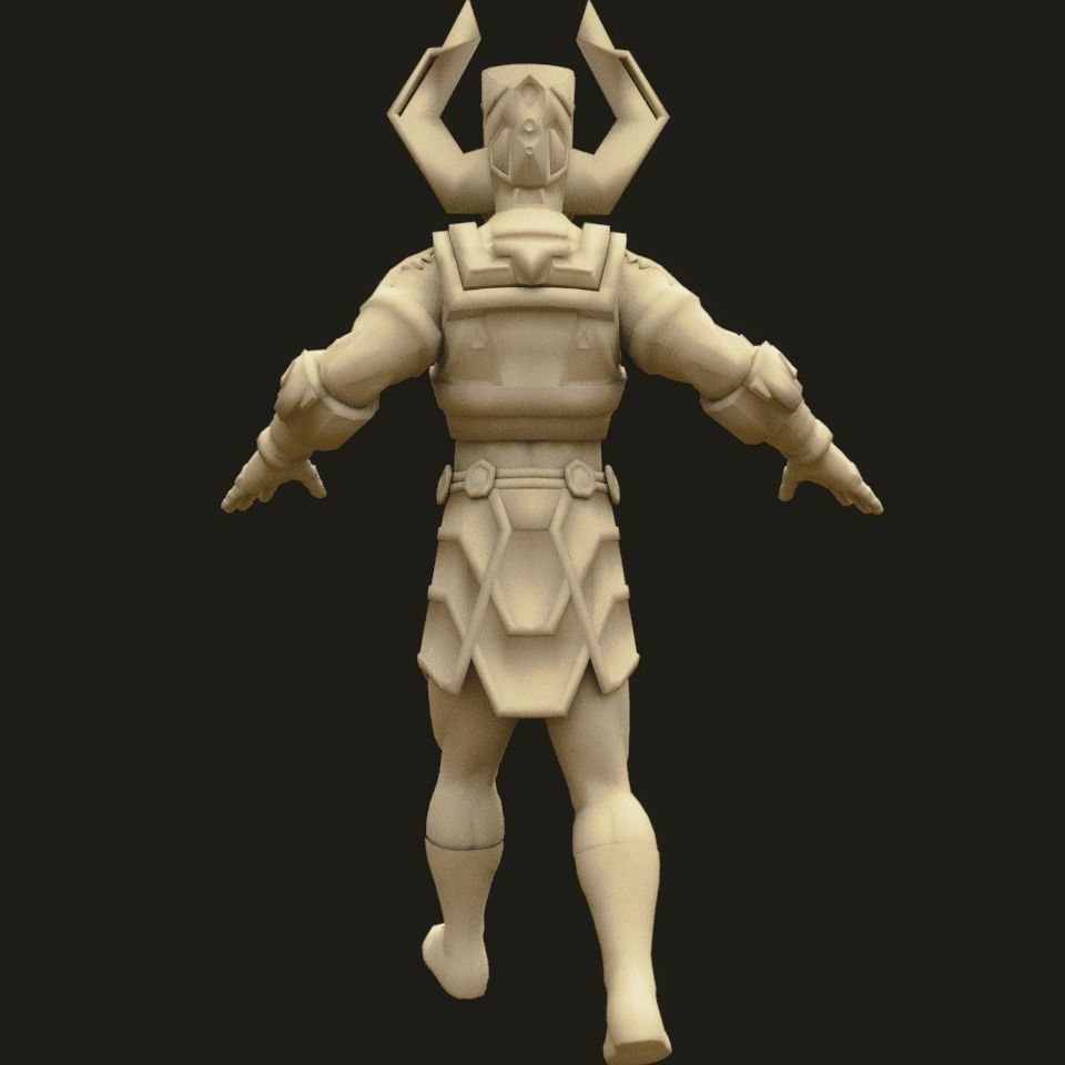 Galactus super villan 3D model_11