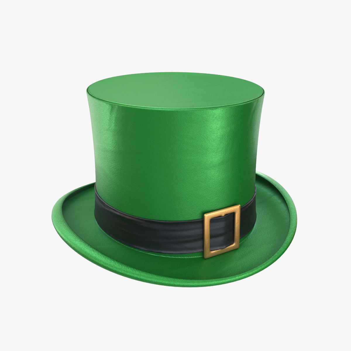 Saint Patricks day hat 3D model_0
