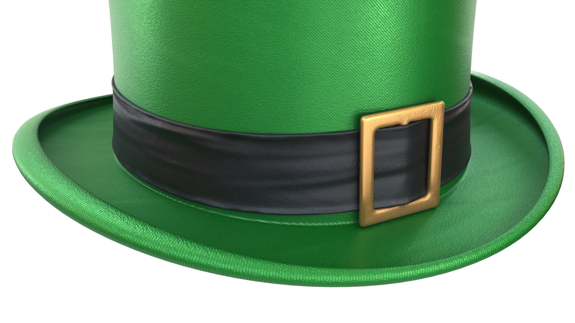 Saint Patricks day hat 3D model_8