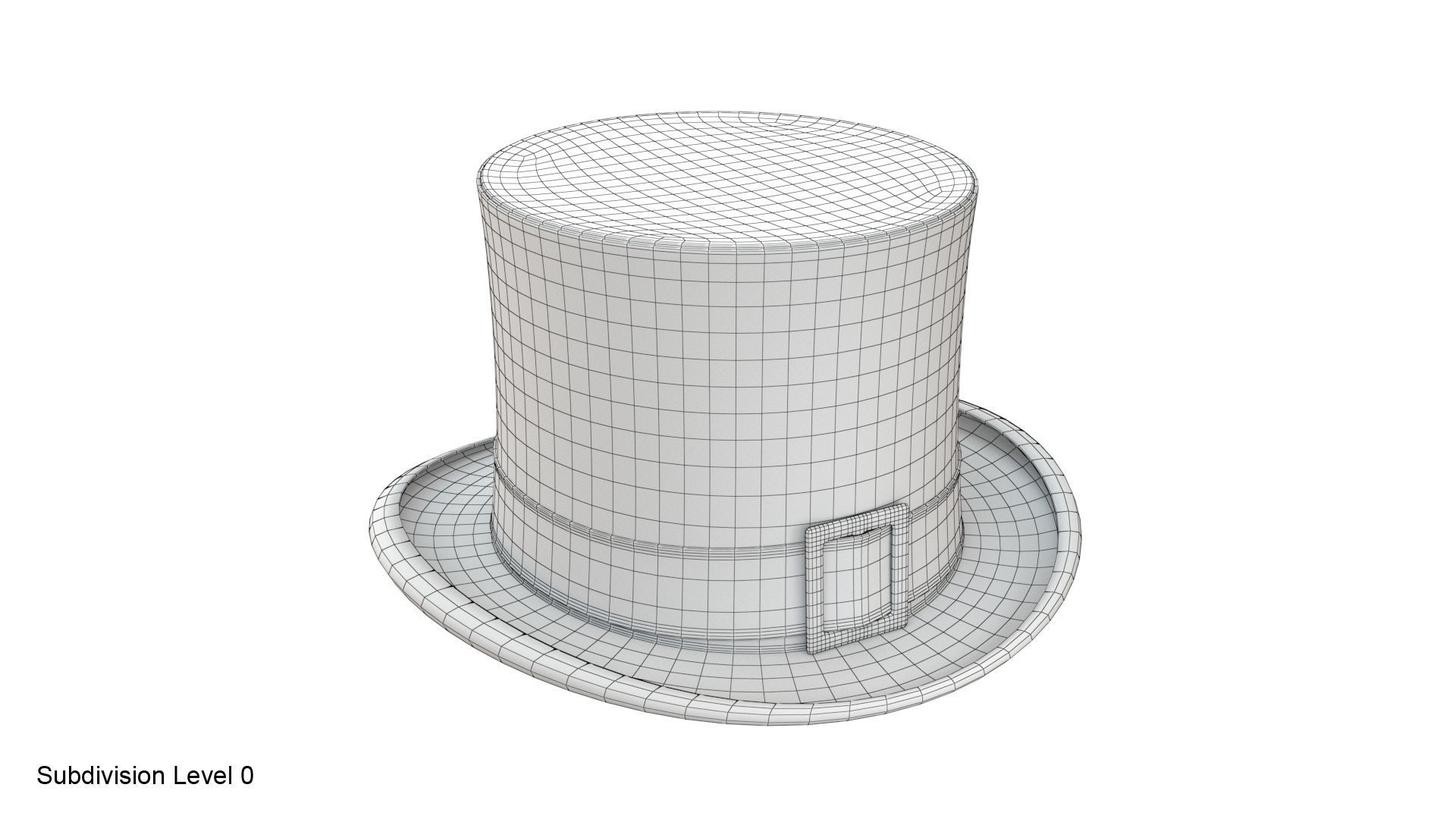 Saint Patricks day hat 3D model_11
