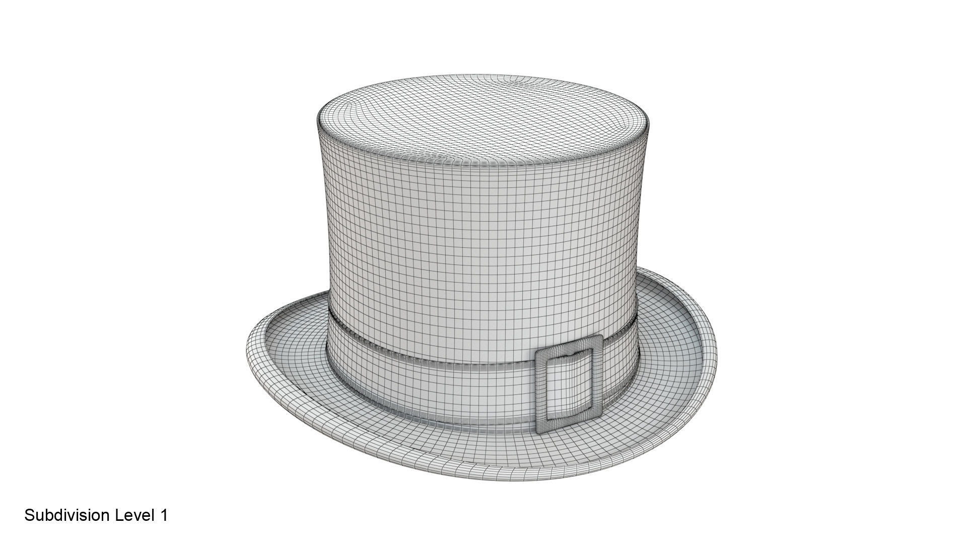Saint Patricks day hat 3D model_19