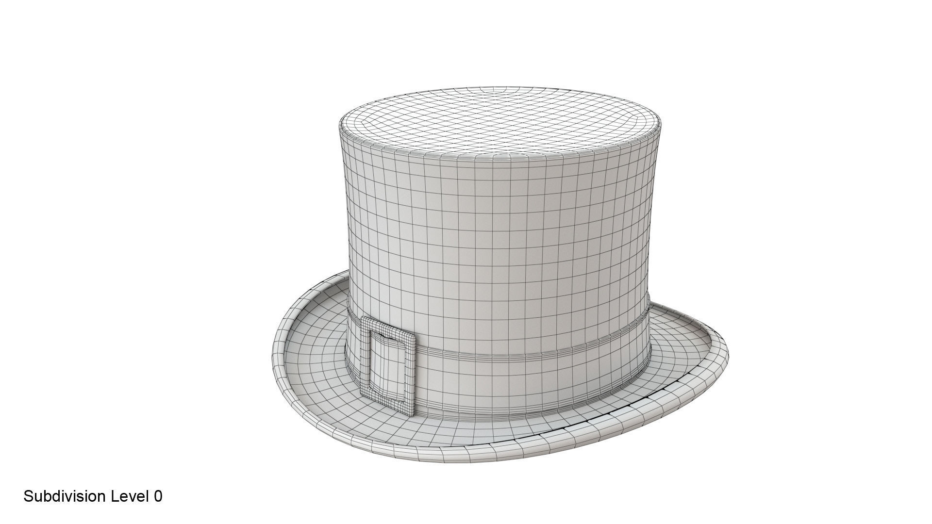 Saint Patricks day hat 3D model_12