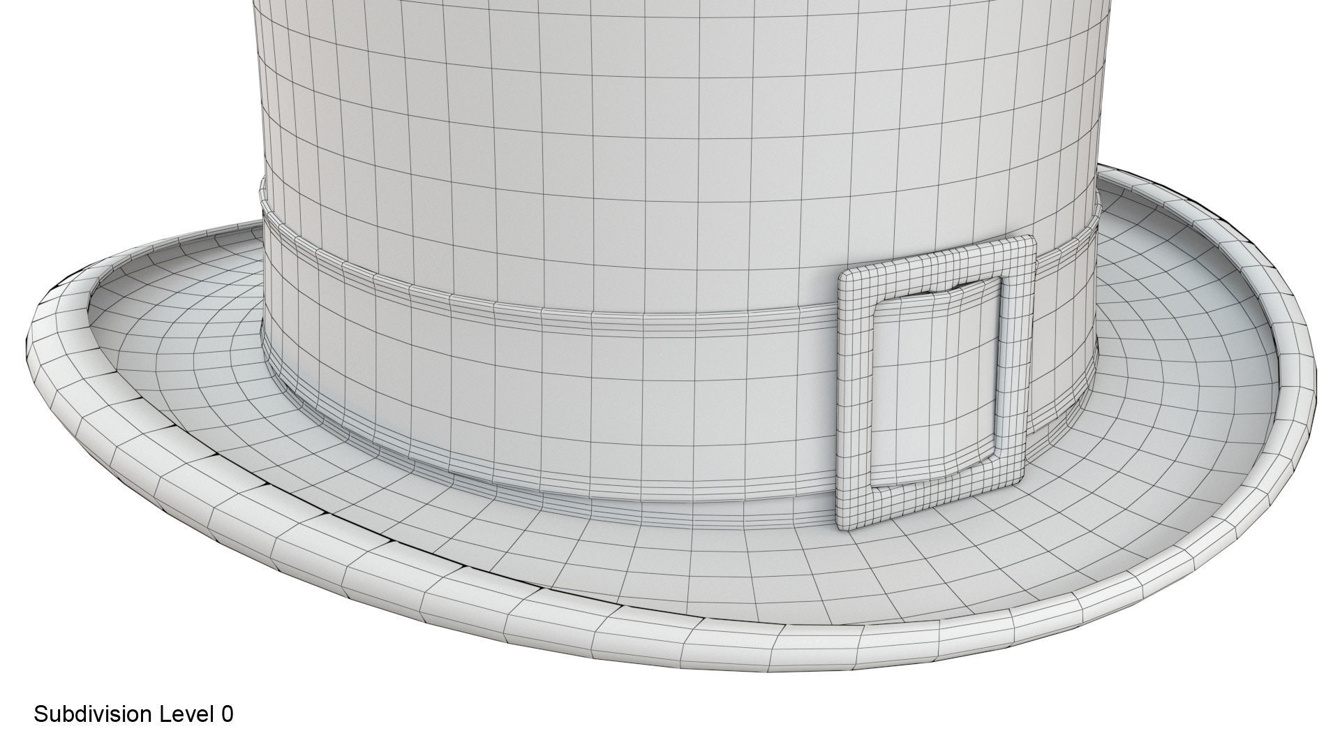 Saint Patricks day hat 3D model_17