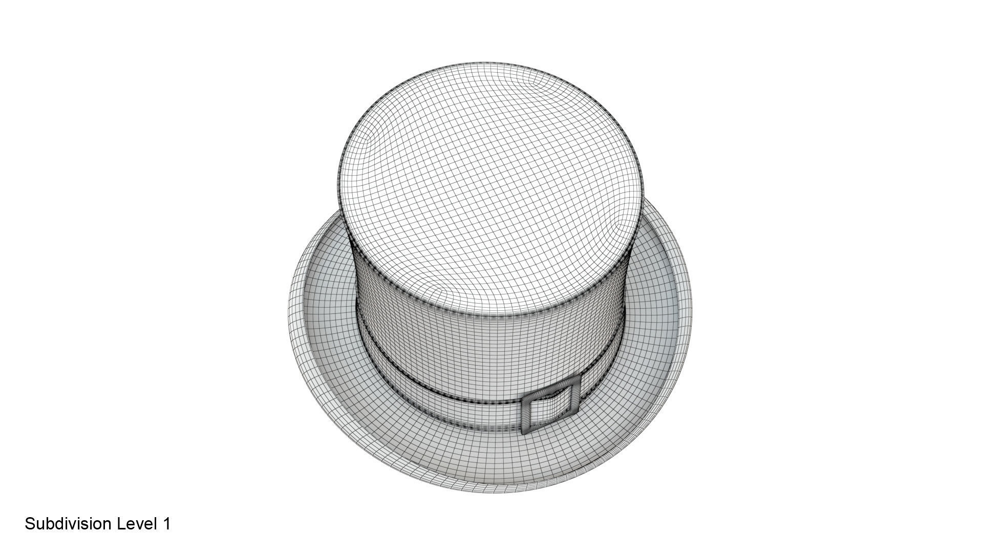 Saint Patricks day hat 3D model_22