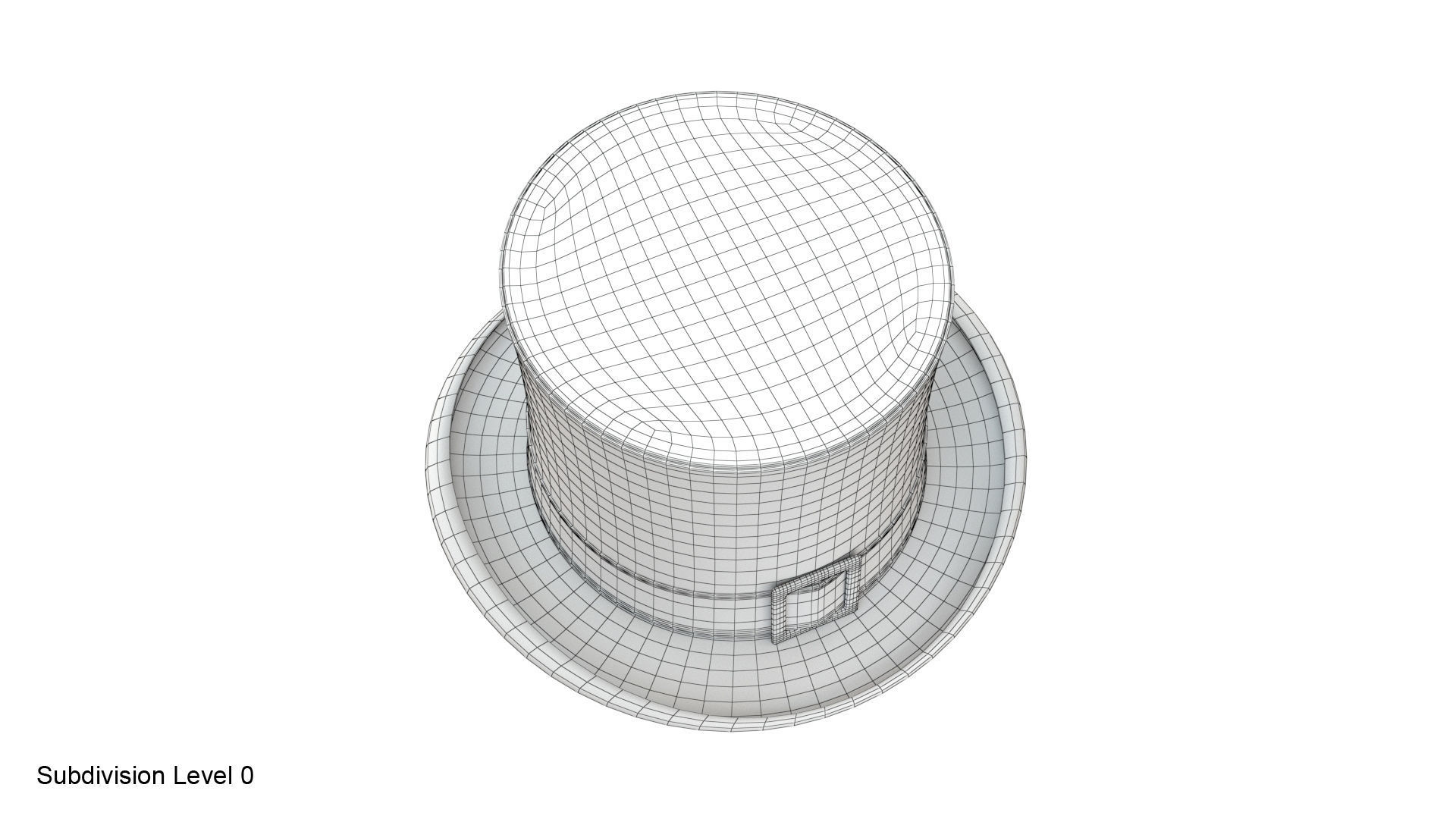 Saint Patricks day hat 3D model_14