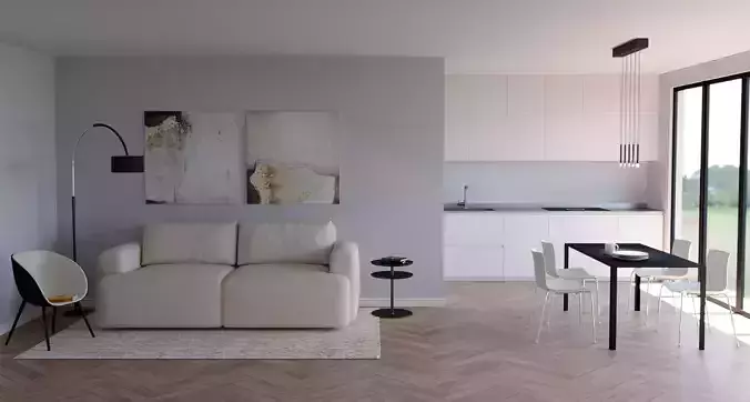 modern countryside apartment