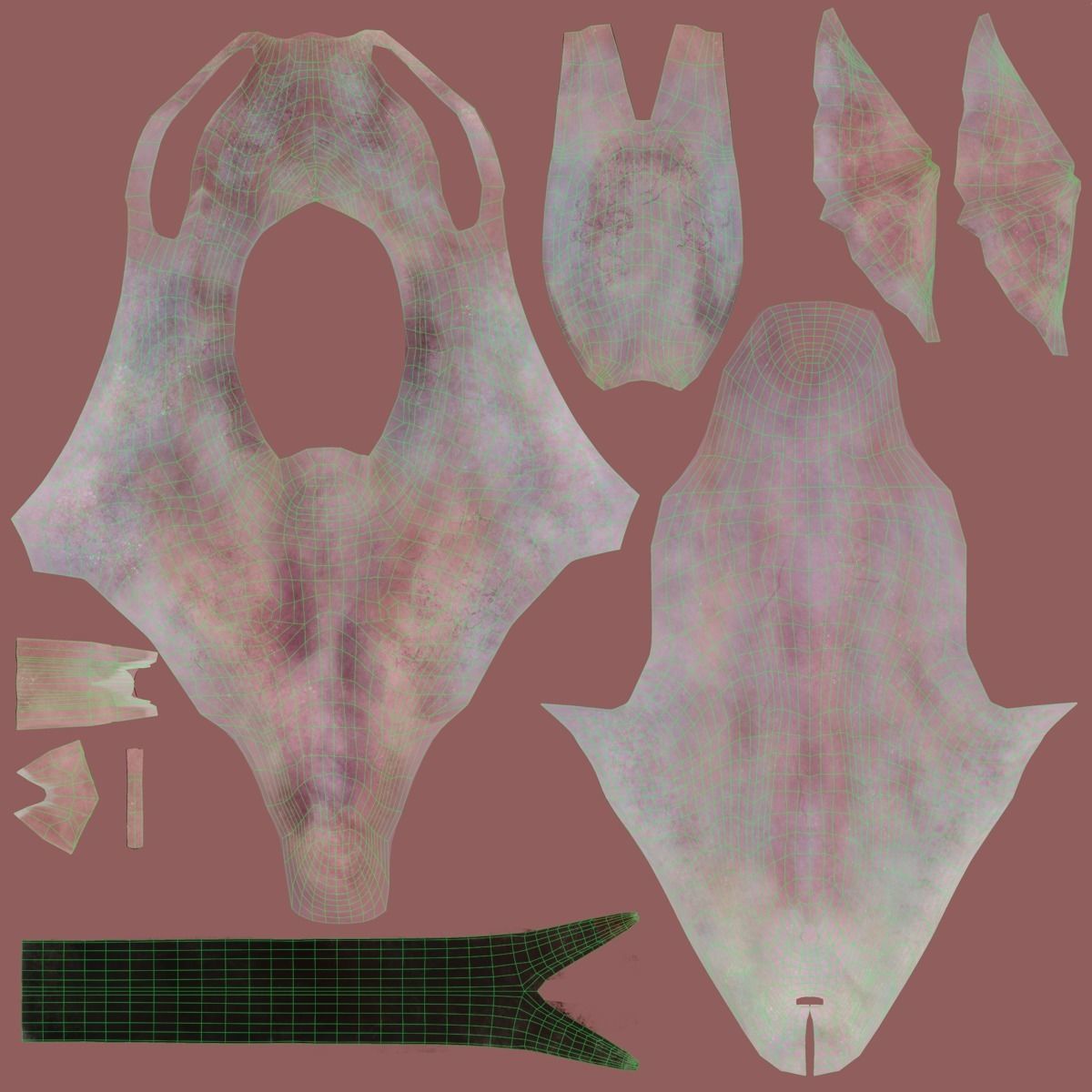 Palestine viper Animated VFX Grace 3D model_26