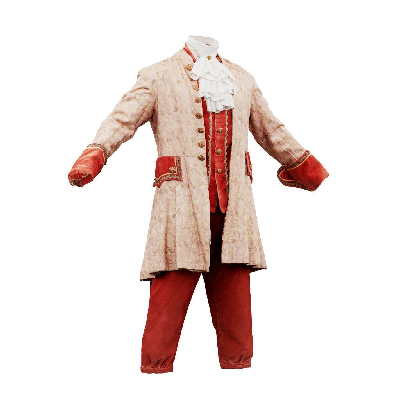 Leaf Full Low-poly 3D model_3