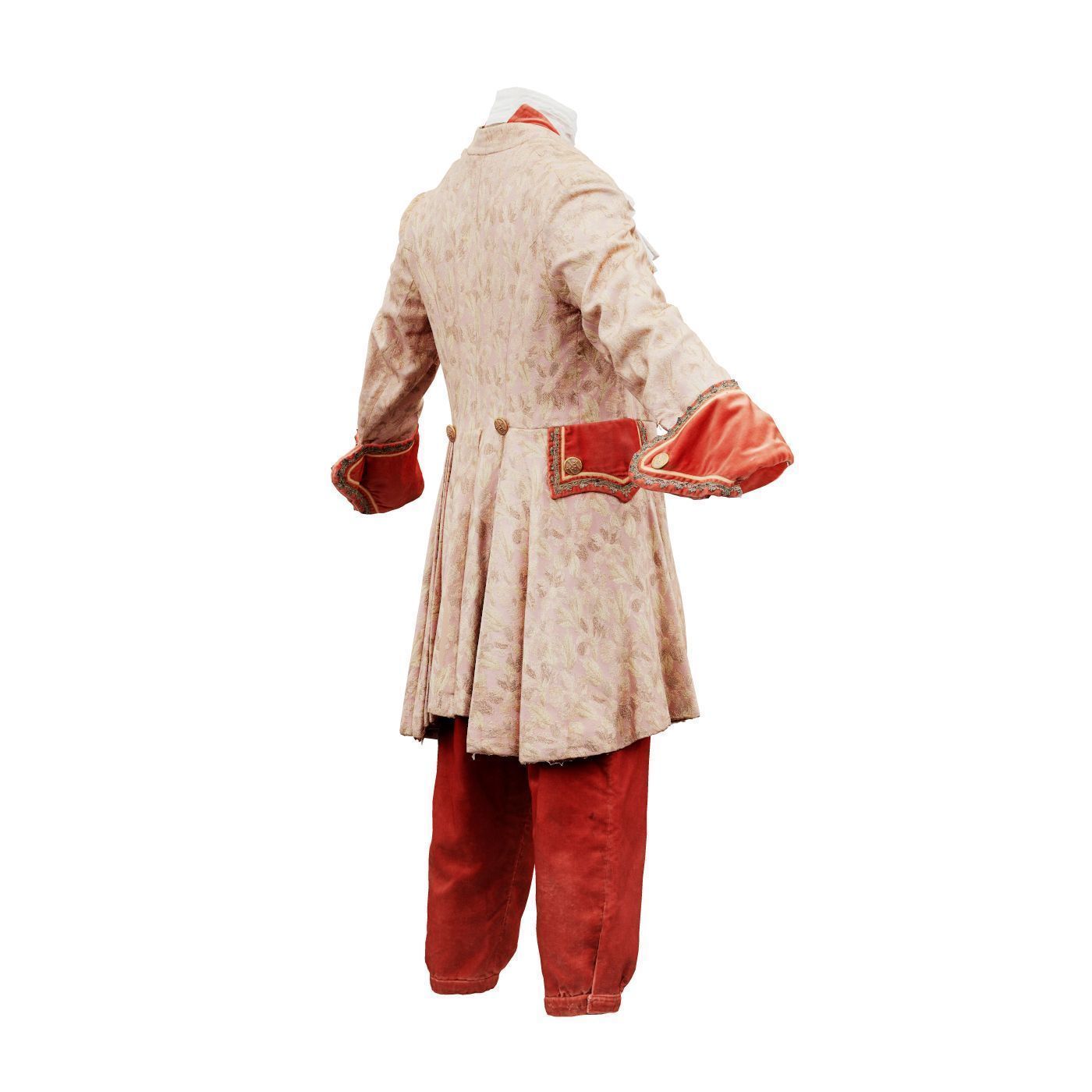 Leaf Full Low-poly 3D model_6