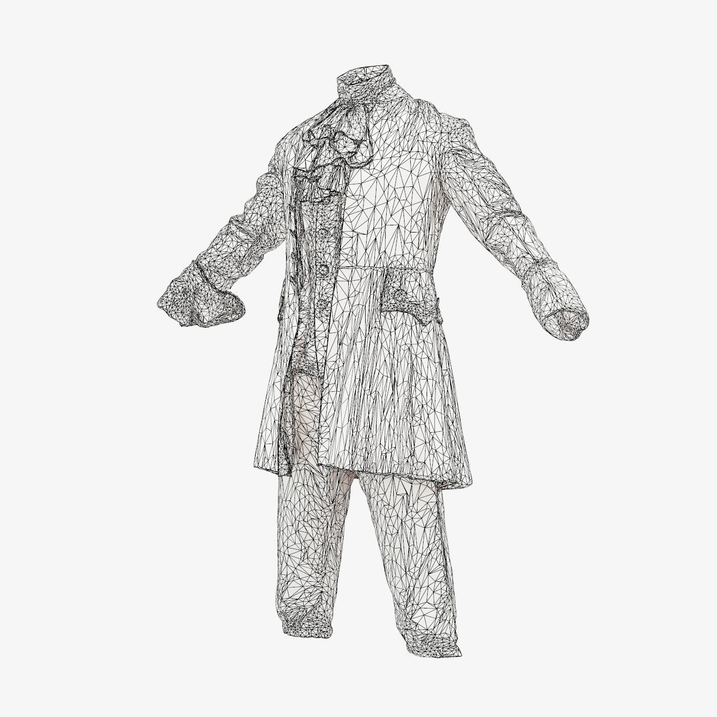 Leaf Full Low-poly 3D model_14