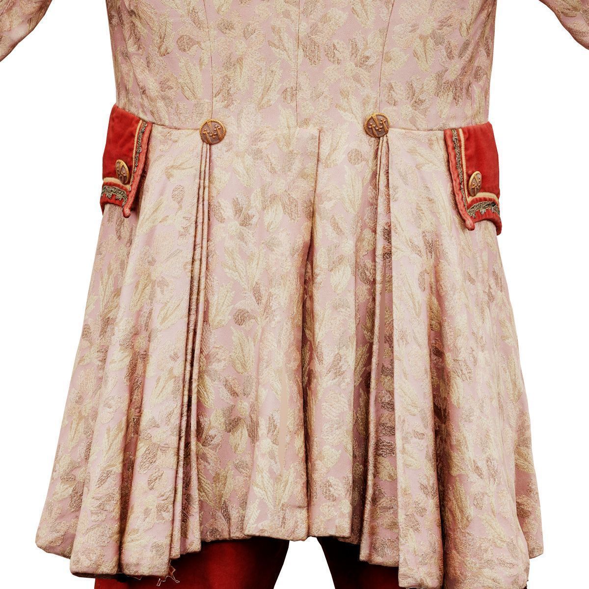 Leaf Full Low-poly 3D model_17