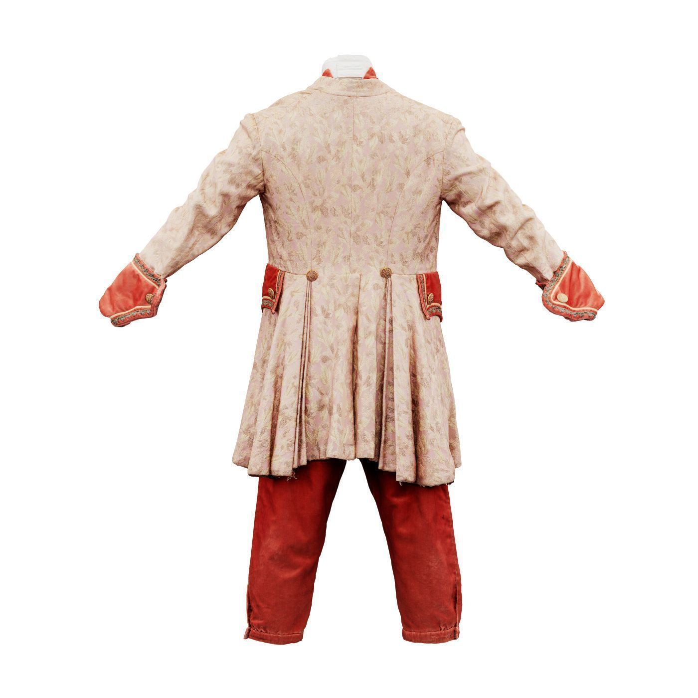 Leaf Full Low-poly 3D model_8