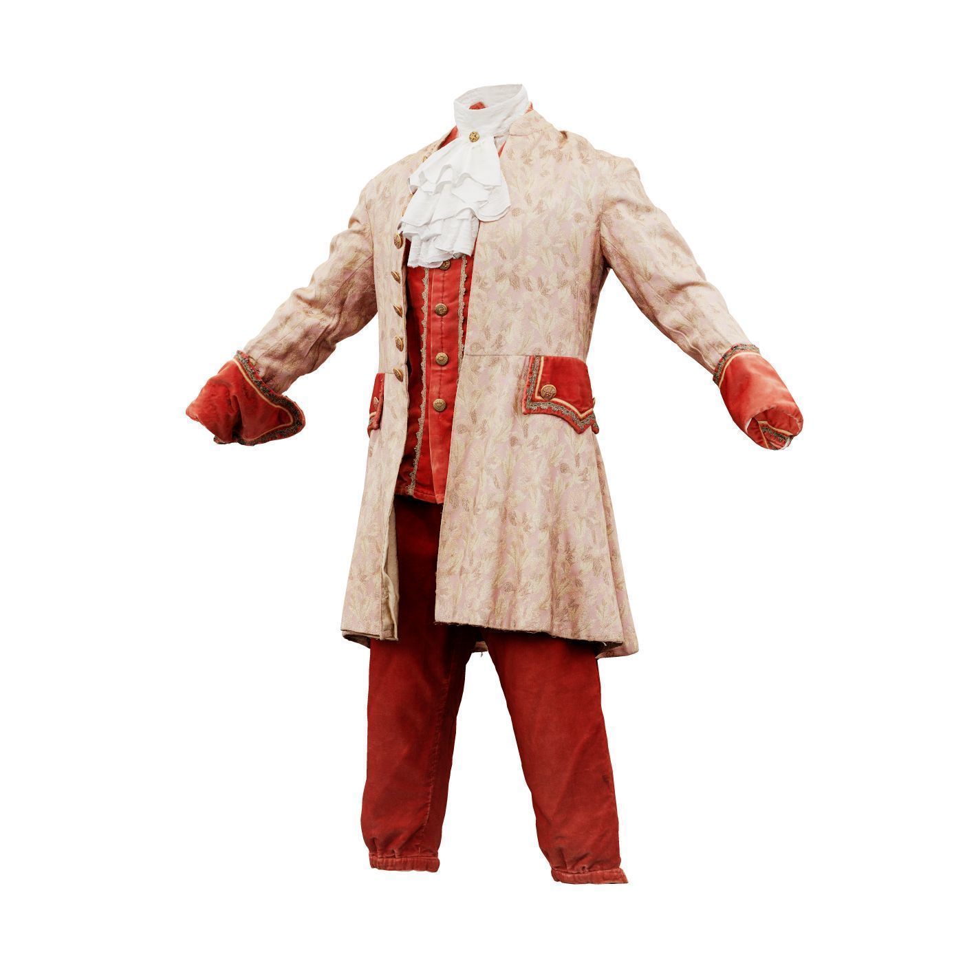 Leaf Full Low-poly 3D model_13