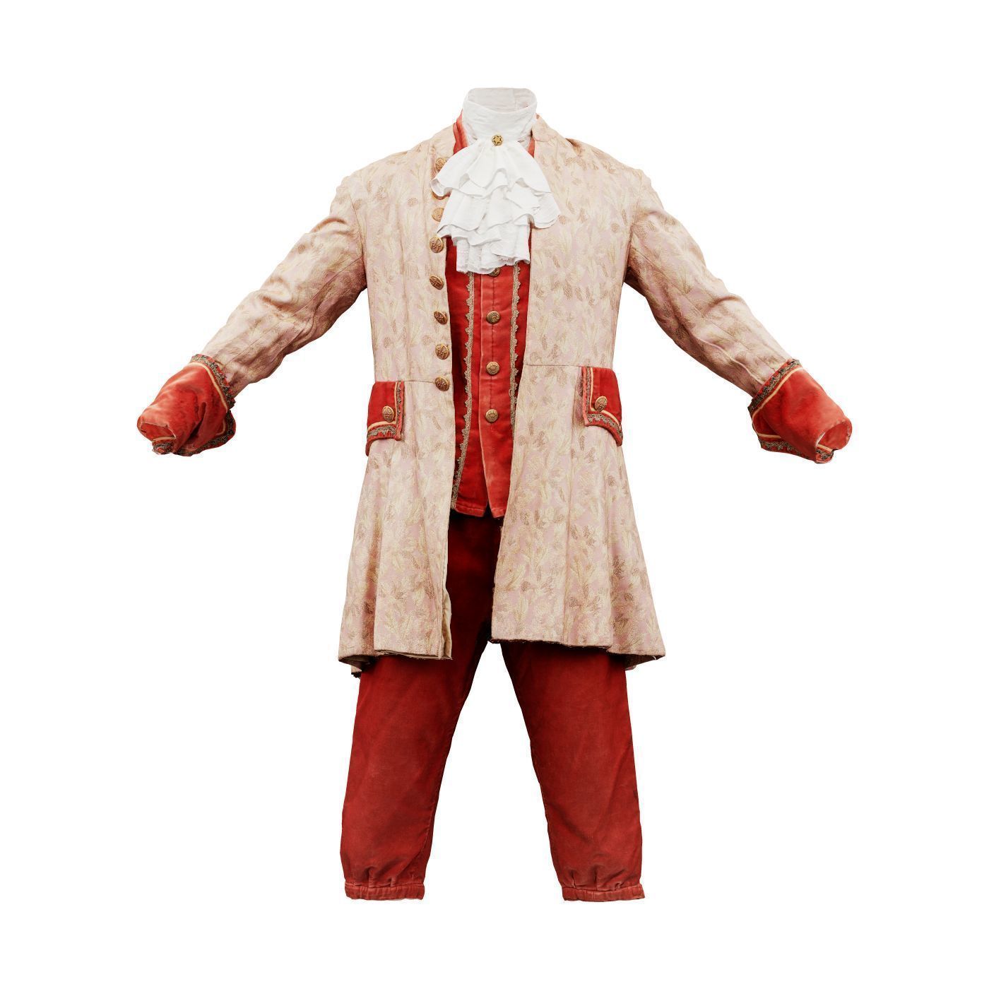 Leaf Full Low-poly 3D model_2