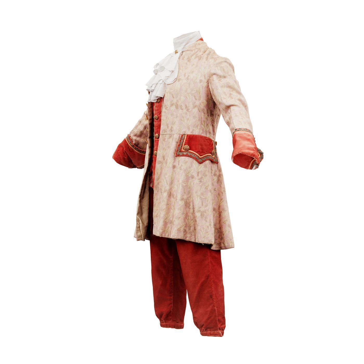 Leaf Full Low-poly 3D model_12