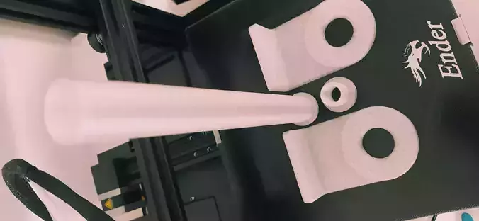 Soporte rollo de cocina 3D print model