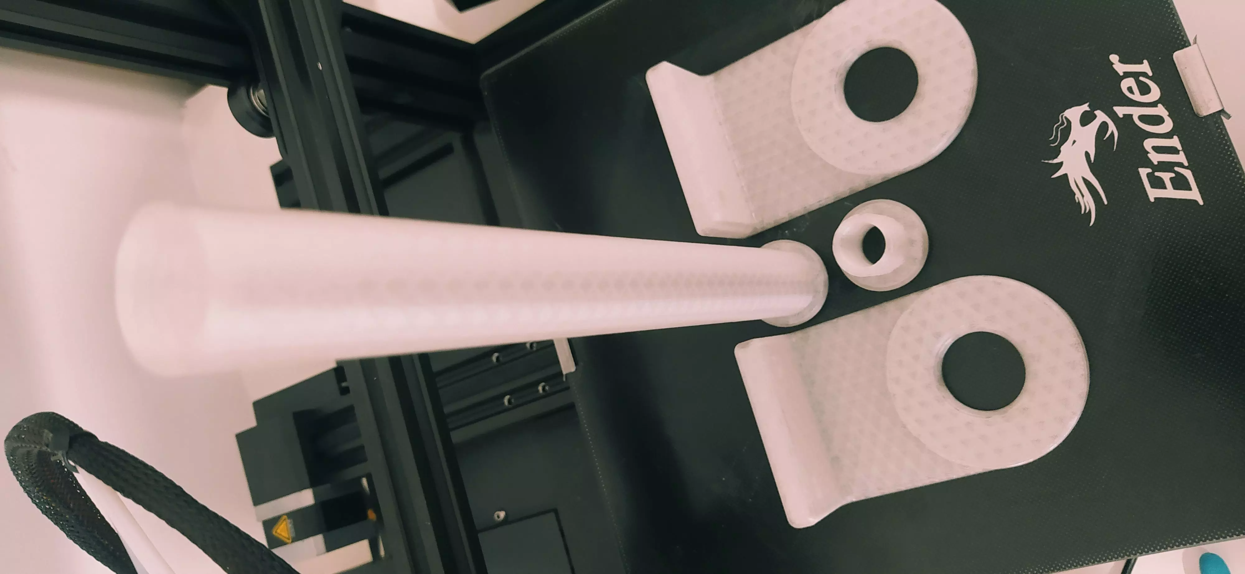 Soporte rollo de cocina 3D print model_0