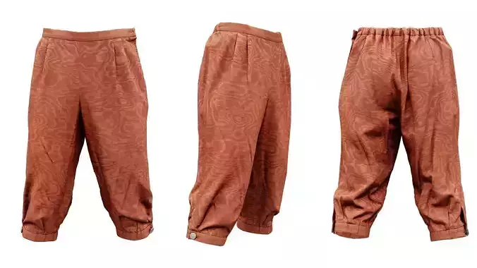 Heaven Trousers Low-poly 3D model