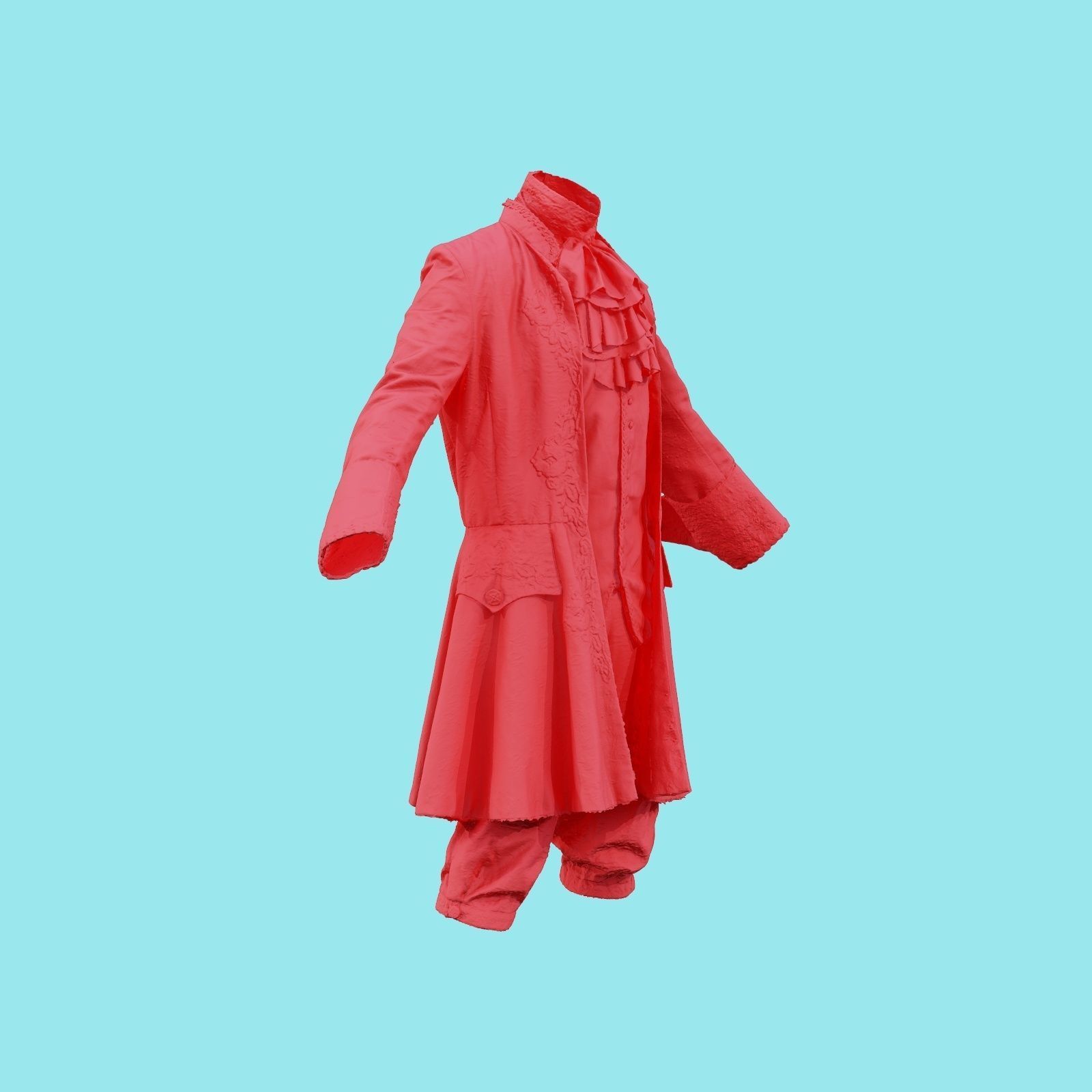 Heaven Full Low-poly 3D model_21